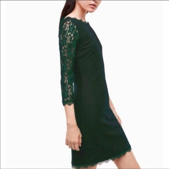 Aritzia Babaton Rafael Lace Mini Dress in Burgundy Red size 2 - Picture 15 of 16